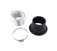 Valvola aspirazione Kit Di Aspirazione Aria Per Turbo Universale Per Paraurti Anteriore Auto, Kit Di Aspirazione Aria Turbina, Imbuto Aria Per Tubo(Round)