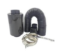 Valvola aspirazione Kit Di Modifica Del Filtro Di Aspirazione A Induzione Da 76 Mm Per Prese D'aria Per Auto, Accessori Per Auto Fredde