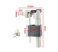 Valvola aspirazione serbatoio acqua bagno a parete facile installazione per serv