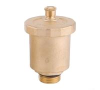 Valvola automatica di rilascio aria in ottone per ventilconvettori e sistemi di trattamento aria con prestazioni costanti nel tempo (G1/2)