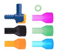 Valvola Bite Replacement, Hydration Bladder Spout, Silicone Reservoir Valve, Leak Resistant Drinking Mouthpiece for Backpack Camping Hiking Hunting Biking Outdoor Water Gear Replacement Accessory
