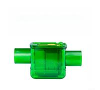 Valvola Check DN25-32 in Policarbonato al per freddo Valvola(Green) | Materiale PC , resiste da -20°C a 60°C, non si crepa col gelo, prestazioni stabili in ogni clima