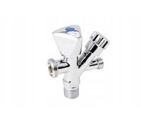 VALVOLA COMBINATA 1/2 X 3/4 X 3/8 ANGOLARE