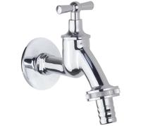 Valvola con adattatore 1/2" cromo Cromo