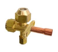 Valvola con presa di servizio e rubinetto 1/2'' unit esterna climatizzatore