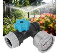 Valvola controllo flusso acqua G3/4in per irrigazione a goccia e uso serra
