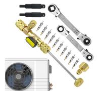 Valvola Core Removal Tool, Efficient Valve Core Remover, Pneumatico Valve Core Tool, Reusable Core Remover, Air Conditioning Valve Tool, Valvola Core Remover for Tires, Pneumatico Valve Removal Tool