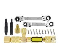 Valvola Core Removal Tool, Pneumatico Valvola Core Remover, Aria Conditioning Core Remover, Reusable Valve Core Tool, Efficient Tire Valve Tool, Valvola Core Remover for AC, Compact Valve Core Tool
