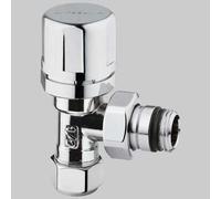 VALVOLA D ARREDO A SQUADRA TERMOSTATICA CROMO 1/2 x 24-19