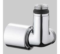 VALVOLA DAFNE TERMOSTATICA AD ANGOLO DX CROMO - 1/2 - 24 x 1.5