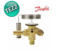Valvola Danfoss termostatica d'espansione TEZ2-S ODS gas R407C - attacchi