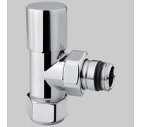 VALVOLA D'ARREDO A SQUADRA HIGH STYLE CROMO - 1/2 x 24-19