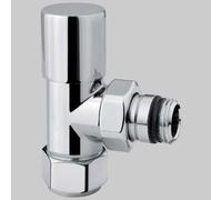 VALVOLA D'ARREDO A SQUADRA HIGH STYLE CROMO - 1/2 x 24-19