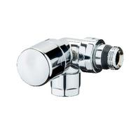 Valvola D'arredo ad Angolo Dx Termostatizzabile Cromo 322 a 35DXCR 04