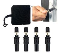 Valvola deflatore fuoristrada - Kit di attrezzi per abbassare rapidamente l'aria aperta, tappi dello stelo con rilascio della pressione regolabile, struttura in con manometro per la gestione