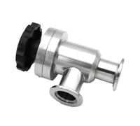 Valvola Deflettrice Di Sicurezza For Gas E Vuoto 1 Pezzo, Dimensioni Porte Da KF16 A KF50, Acciaio Inossidabile 304 Lucidato A Specchio, Funzionamento Manuale Tipo L - A Prova Di Perdite(KF40)
