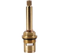 Valvola del rubinetto con cartuccia a disco un quarto di giro 1/2" for della cucina bagno(Rood)