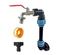 Valvola Del Rubinetto Tote - Presa Liquida, Tubo | Connettore Tubo Estensione Anti-Drip con Corpo in Zinco per Riempimento Barile Farm Garage Storage Controllo del Serbatoio