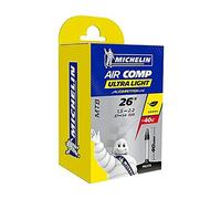 Valvola della camera d'aria Michelin Ultra Light Presta 26 x 1.45-2.60 Noir