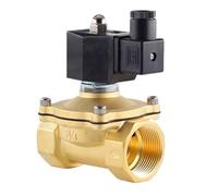 Valvola dell'acqua dell'elettrovalvola normalmente chiusa, bobina completamente chiusa IP65, AC220V DC12V DC24V, G3/8" G1/2" G3/4" G1 G1-1/4 G1-1/2(1/2", 24V)