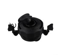 Valvola dell'aria 3 in 1 45 mm in plastica nera per divano Intex | Adatto a fori da 45 mm, design sicuro 3 in 1, plastica nera, flusso d'aria veloce, facile da installare