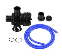 Valvola dell'aria di spinta 1,8 T per valvola Blow Off 1,8 T - deviatore auto Turbo Bov valvola di scarico in lega di alluminio nero valvola di scarico per motore 1,8 T 2,7 T
