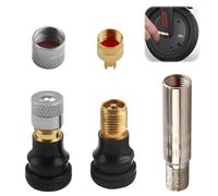 Valvola dell'Aria per Pneumatici per Monopattini Xiaomi e Ninebot Max G30, Adattatore di Estensione della Valvola, Accessori Per Scooter Stelo Della Compatibile con Vari Modelli di Scooter Elettrici