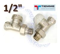 Valvola detentore dritti attacco ferro 1/2'' TIEMME