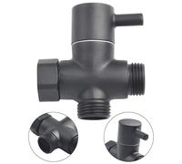 Valvola deviatore in ottone G12 pollici nero facile commutazione flusso acqua al
