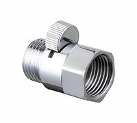 Valvola Deviatore Rubinetto, Xinlon Rubinetto 1/2 Pollice, Alvola Di Chiusura Per Doccia, Manopola Valvola Acqua Per Lavandino Della Cucina o Del Bagno Per Soffione Doccia e Doccetta