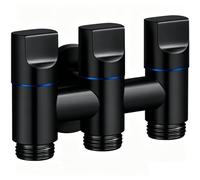 Valvola deviatrice 3 vie controllo flusso acqua stabile per funzionamento simult