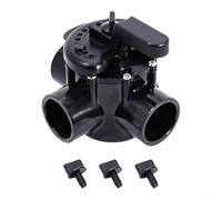 Valvola deviatrice a 3 vie per le applicazioni della stazione termale e dello stagno costruita con il materiale del PVC 2" Spigot 1-1/2" slittamento