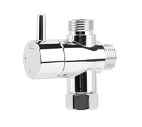 Valvola deviatrice for soffione doccia a 3 vie G1/2 Connettore adattatore for interruttore a tre funzioni Rubinetto for testa Accessori for il bagno