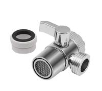 Valvola deviatrice per doccia a 3 vie, Connettore rubinetto acqua bidirezionale M22 M24 Deviatore