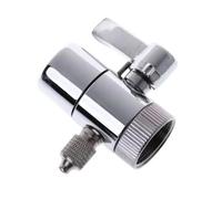 Valvola deviatrice per rubinetto in ottone, depuratore d'acqua, adattatore per aeratore, valvola deviatore, filtro dell'acqua (tubo O/D 6,5 mm)