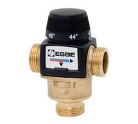 ESBE VALVOLA DEVIATRICE DI ZONA VTD582 M 42-52 °C PN10 KVS 2,8 Ø 1" IMPIANTO SOL