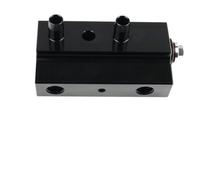 Valvola Deviatrice Turbocompressore in Lega di Alluminio Nero | Compatibilità perfetta 2015-2018, installazione diretta OEM, ripristino efficienza per trasmissione, lega alluminio leggera