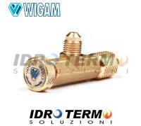 Valvola di accesso 5/16 SAE x 5/16 SAE LOCK-VALVE5 16 Wigam 05059050001