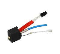 Valvola di accesso per refrigerazione in ottone, 10 pezzi, raccordo per tubo in rame per manutenzione compressore condizionatore d'aria, dorato, lunghezza 125 mm