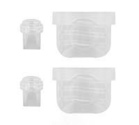 Valvola di Anatra e Diaframma Silicone Parti di Ricambio del Mammario, 2 Pc Compatibili per la Pompa del Mammia Indossabile S18, S21, S23, Espressione del Latte Efficiente