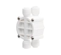 Valvola di arresto automatico RO a 4 vie, interruttore da 1/4", purificatore d'acqua, osmosi inversa, macchine for bevande, raccordo a innesto rapido