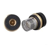 Valvola di arresto dell'acqua in ottone resistente alle alte temperature con efficaci caratteristiche di prevenzione delle perdite (2pcs)