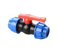 Valvola di arresto focalizzata sull'irrigazione per una gestione efficiente del flusso d'acqua nei giardini (32 mm)