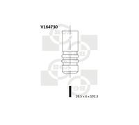 Valvola di aspirazione V164730 BGA per MERCEDES-BENZ SMART MITSUBISHI