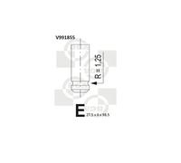 Valvola di aspirazione V991855 BGA per OPEL HONDA