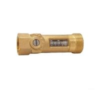 Valvola di bilanciamento in ottone DN15 DN20 con misuratore di portata a molla per una misurazione accurata della portata 13 5 Lmin 28 Lmin Controllo del flusso regolabile per sistemi idrici (A(1-3.5