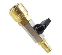 Valvola di blocco aria compressa 1/4 pollice Materiale metallico Connettore