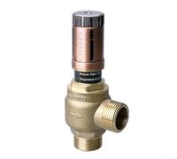 Valvola di bypass di pressione differenziale Regolatore di bilanciamento idraulico in ottone per riscaldamento a pavimento Pompa di calore Caldaia centrale HVAC Componente del sistema di controllo del