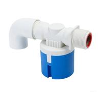 Valvola di chiusura automatica della ricarica per i sistemi di pompa di | Materiale plastico robusto, resistente alle intemperie, prestazioni di lunga durata, dimensioni 1,9 cm, colore blu-bianco