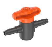 Valvola di chiusura Gardena per tubi da 4,6 mm (3/16") Micro-Drip-System Antracite